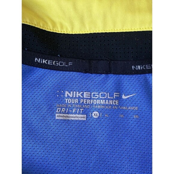 Lot of 3 Nike, Dri-Fit, Golf, Vintag Polos Size XL Extra Large Blue, Red White - Picture 16 of 16